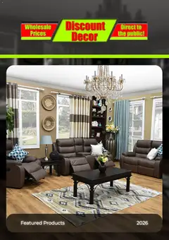 Discount Decor specials catalogue – valid from 19.02.2026