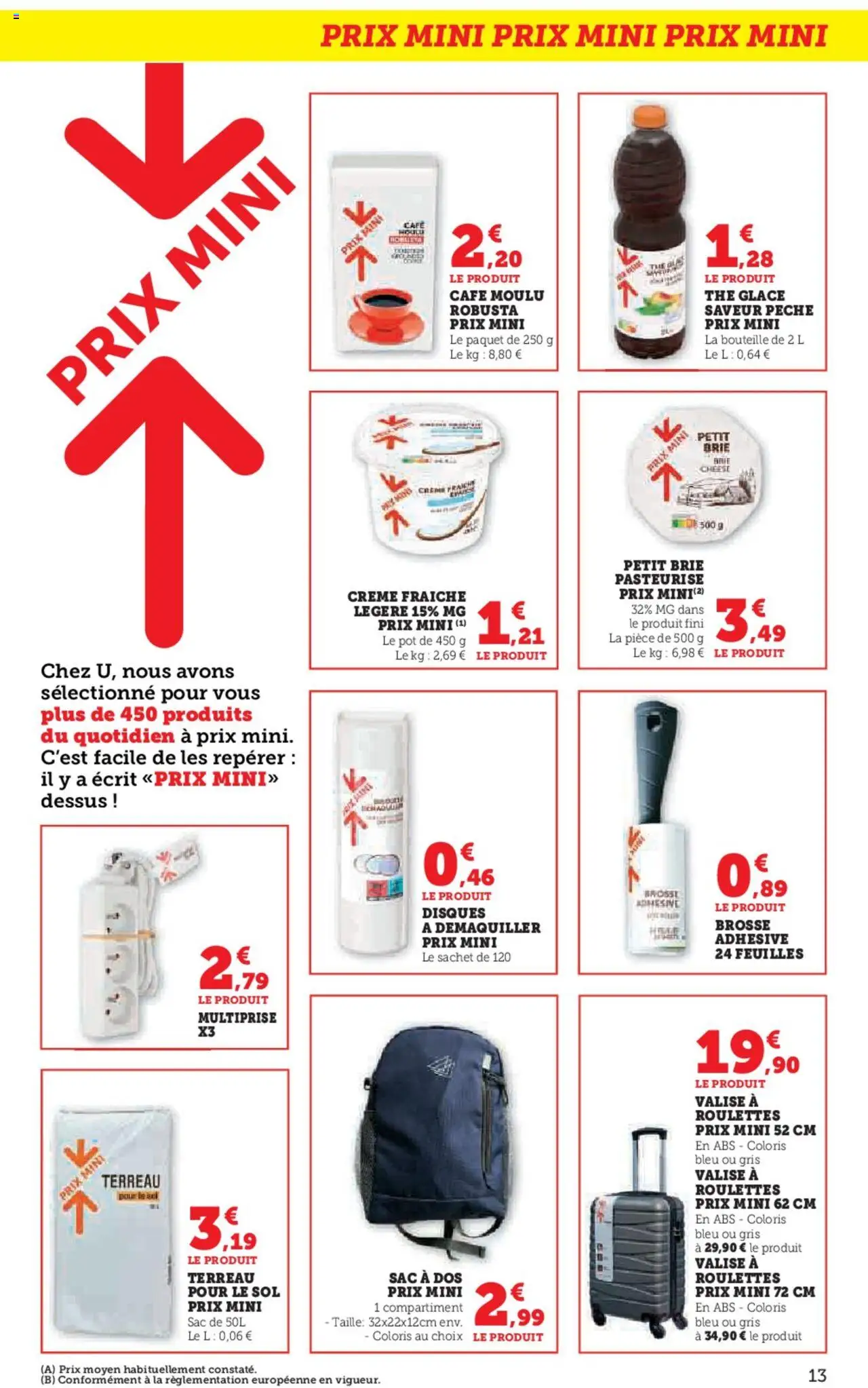  | Page: 13 | Produits: Terreau, Café moulu, Café, Crème fraiche