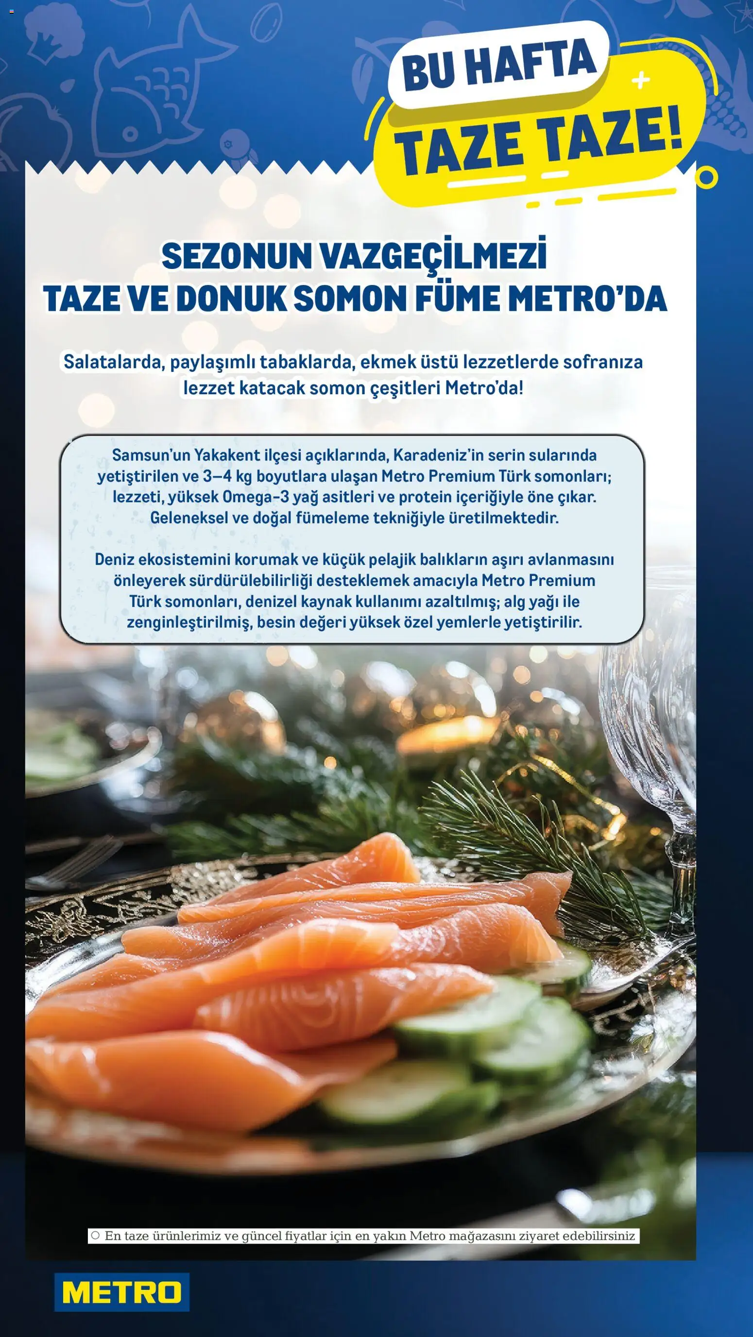 Metro Katalog - 21.01.2026 tarihinden itibaren geçerlidir | Sayfa: 7 | Ürünler: Ekmek, Yağ, Somon