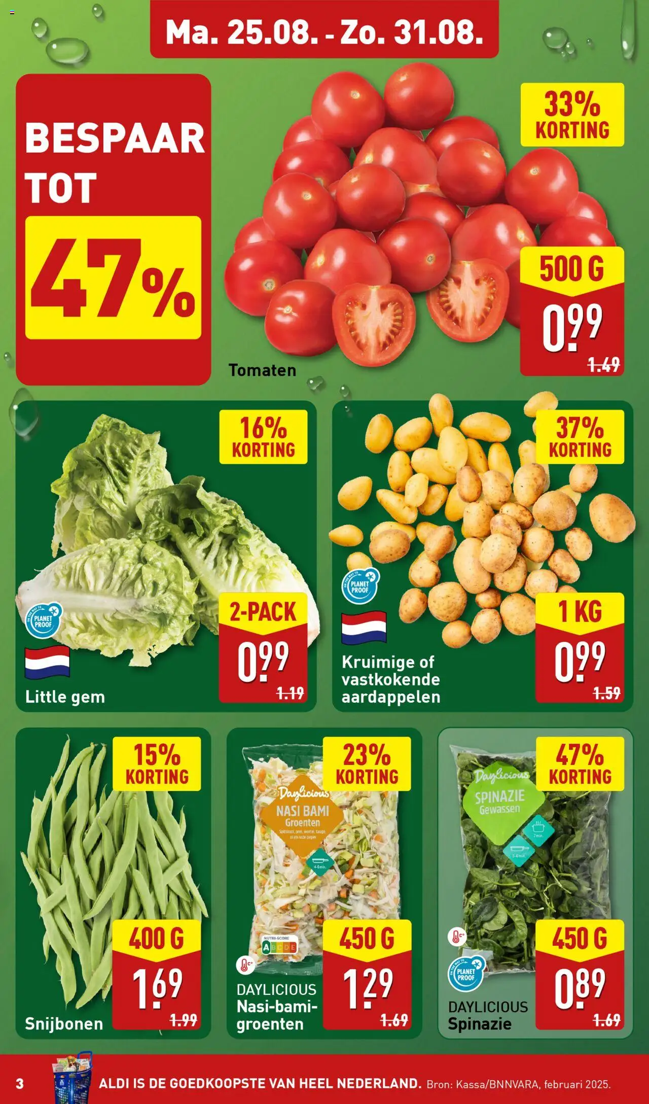  | Pagina: 3 | Producten: Spinazie, Tomaten, Groenten, Peper