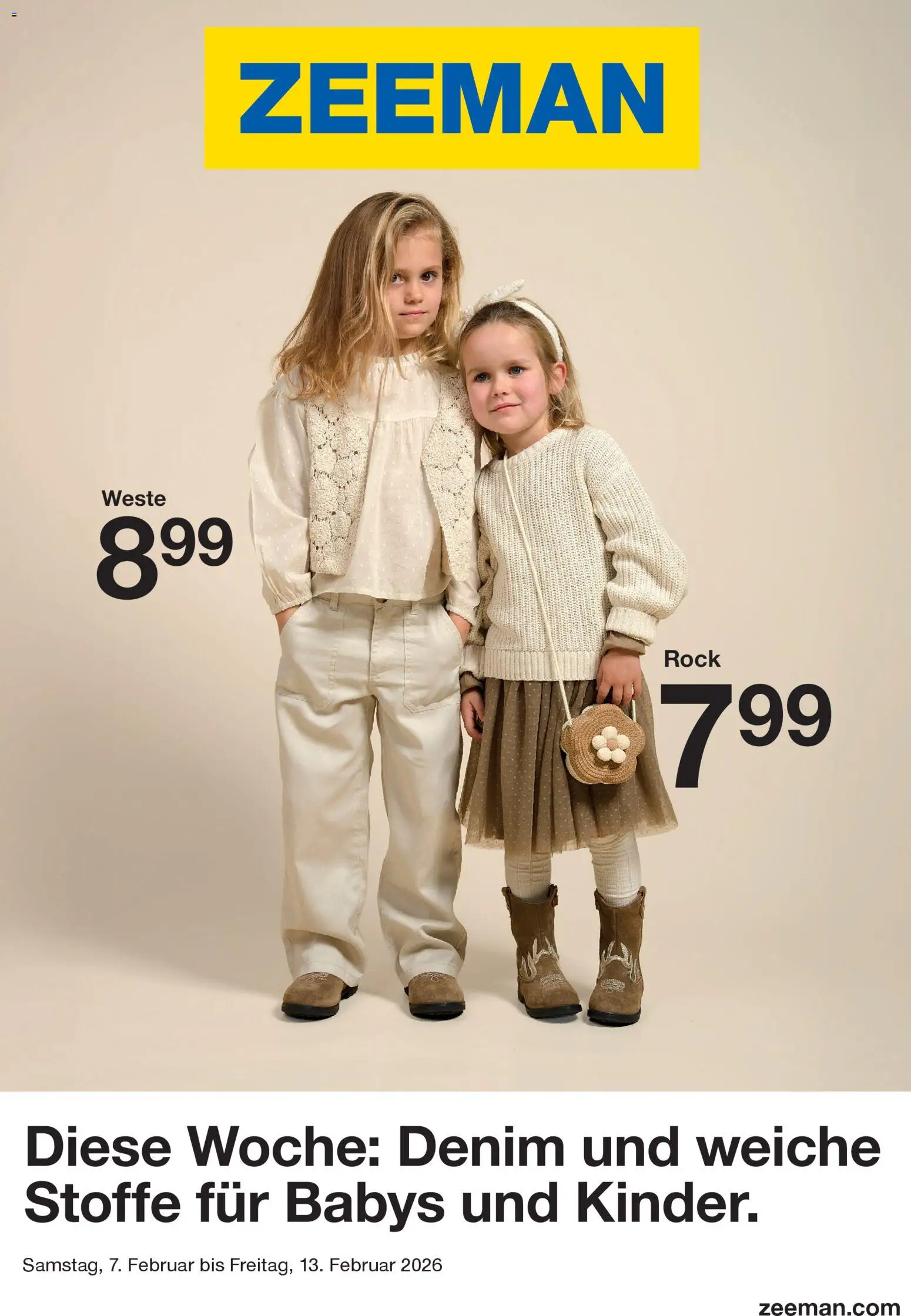 Zeeman Prospekt 	 – gültig ab 07.02.2026 | Seite: 1