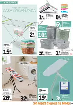 Pré-visualização E.Leclerc Têxtil Lar e Limpeza válido de 30.12.2025 | Página: 13 | Produtos: Tábua, Ferro, Cabides