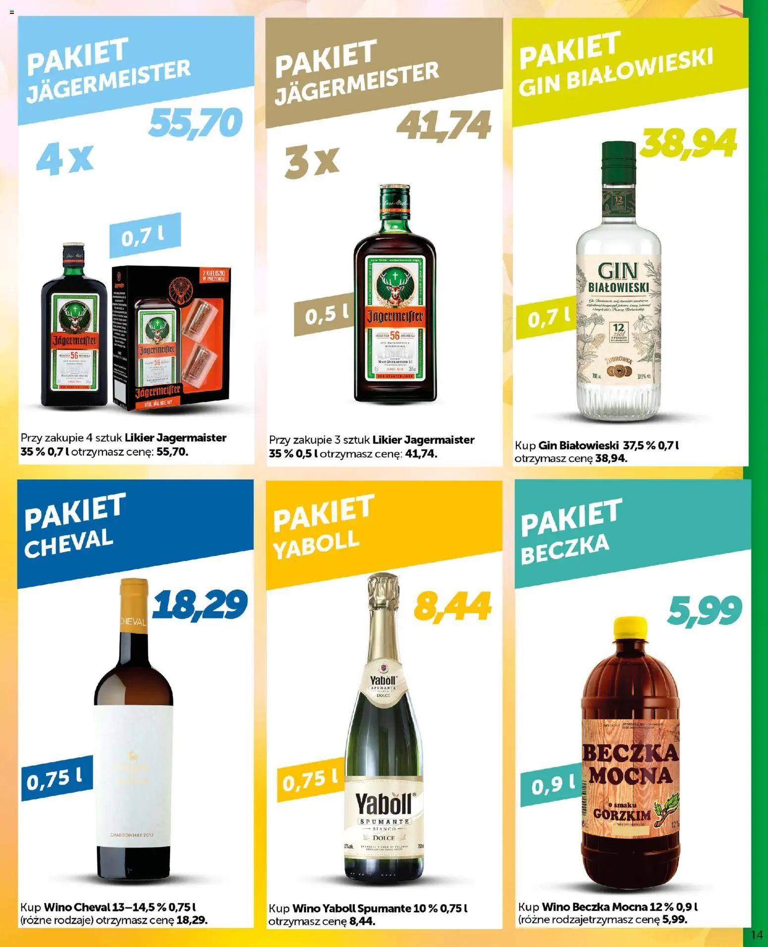 Eurocash Gazetka - Katalog Alkoholowy C&C od 01.11.2025 | Strona: 14