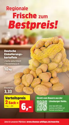 Thomas Philipps Prospekt ab 27.10.2025 gültig | Seite: 23 | Produkte: Kartoffeln, Video