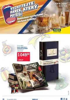 Náhled letáku Makro leták - Dárkové balíčky od 22.10.2025
