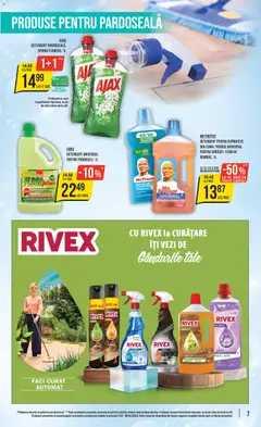Ofertele Mega Image valabile de la 12.03.2026 | Pagină: 7 | Produse: Măsline, Ulei, Pardoseală, Detergent