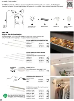 Vista previa Catálogo IKEA Iluminación y hogar inteligente válido desde el 06.03.2026 | Página: 28 | Productos: Té, Iluminación de armario, Cable, Armario