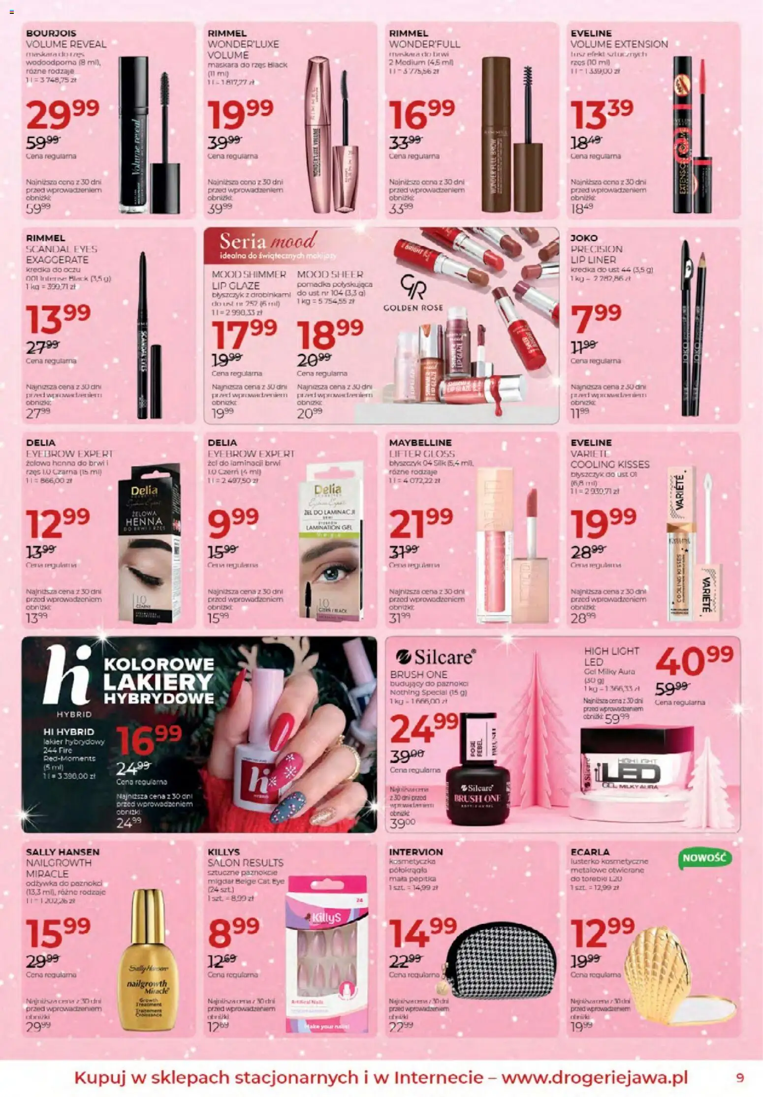 Jawa Gazetka od 04.12.2025 | Strona: 9 | Produkty: Lakier hybrydowy, Pomadka, Lakiery, Odżywka do paznokci