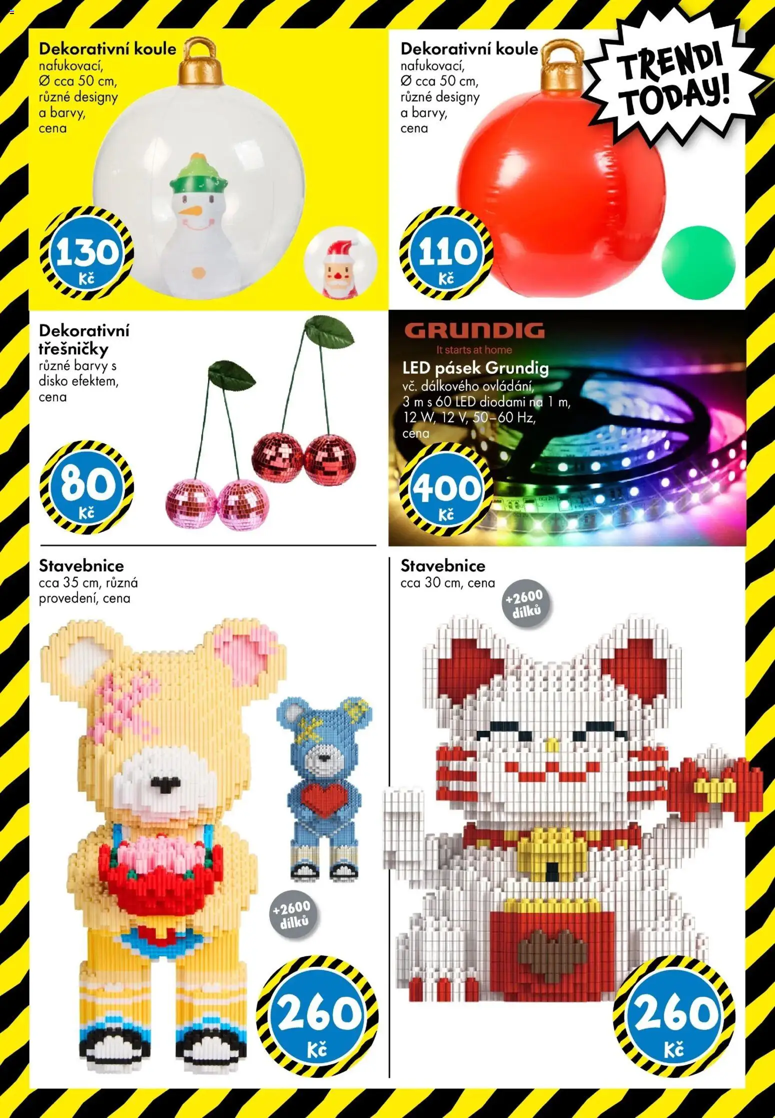 TEDi leták od 14.11.2025 | Strana: 3 | Produkty: Stavebnice, LED pásek, Barvy, LED