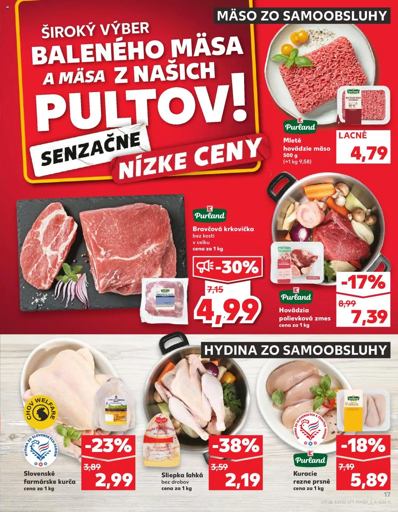 Kaufland SK akciós ujság - amely érvényes a következő dátumtól: 07.08.2025 | Oldal: 17