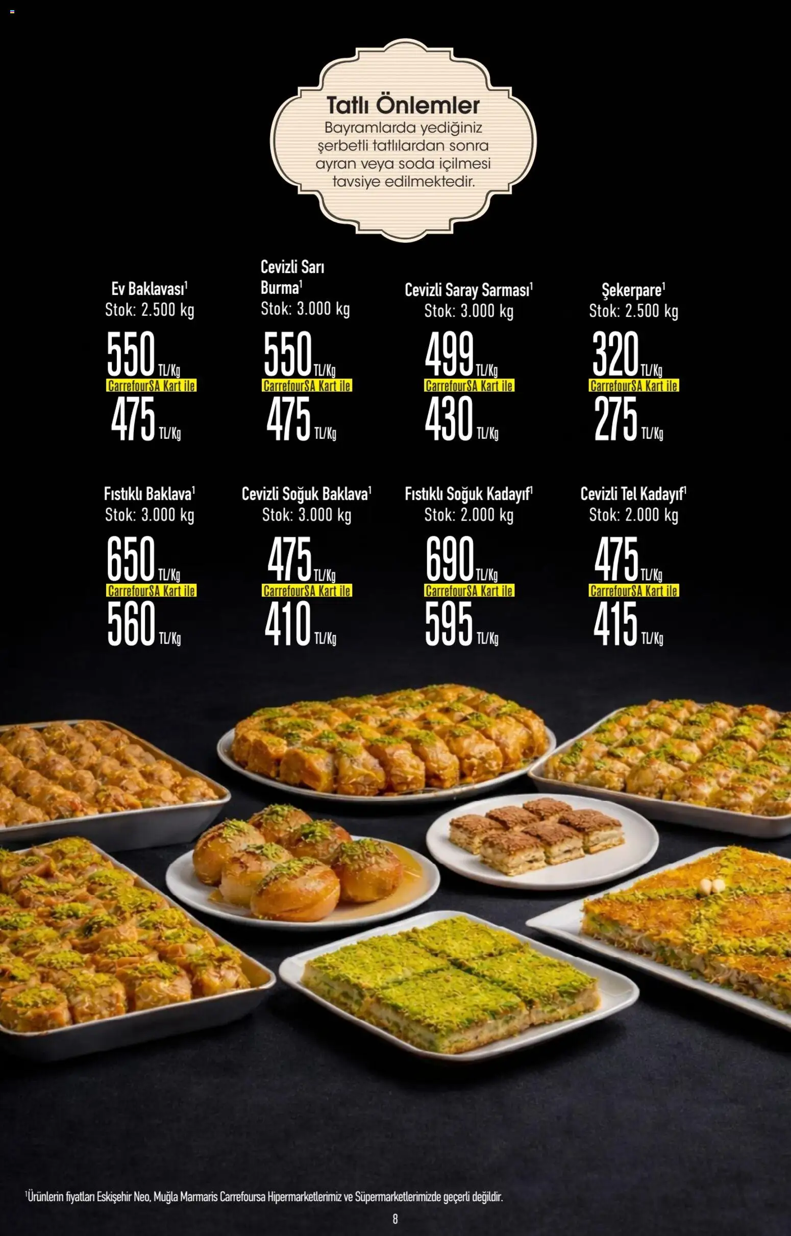 CarrefourSA Katalog - 09.03.2026 tarihinden itibaren geçerlidir | Sayfa: 8 | Ürünler: Soda