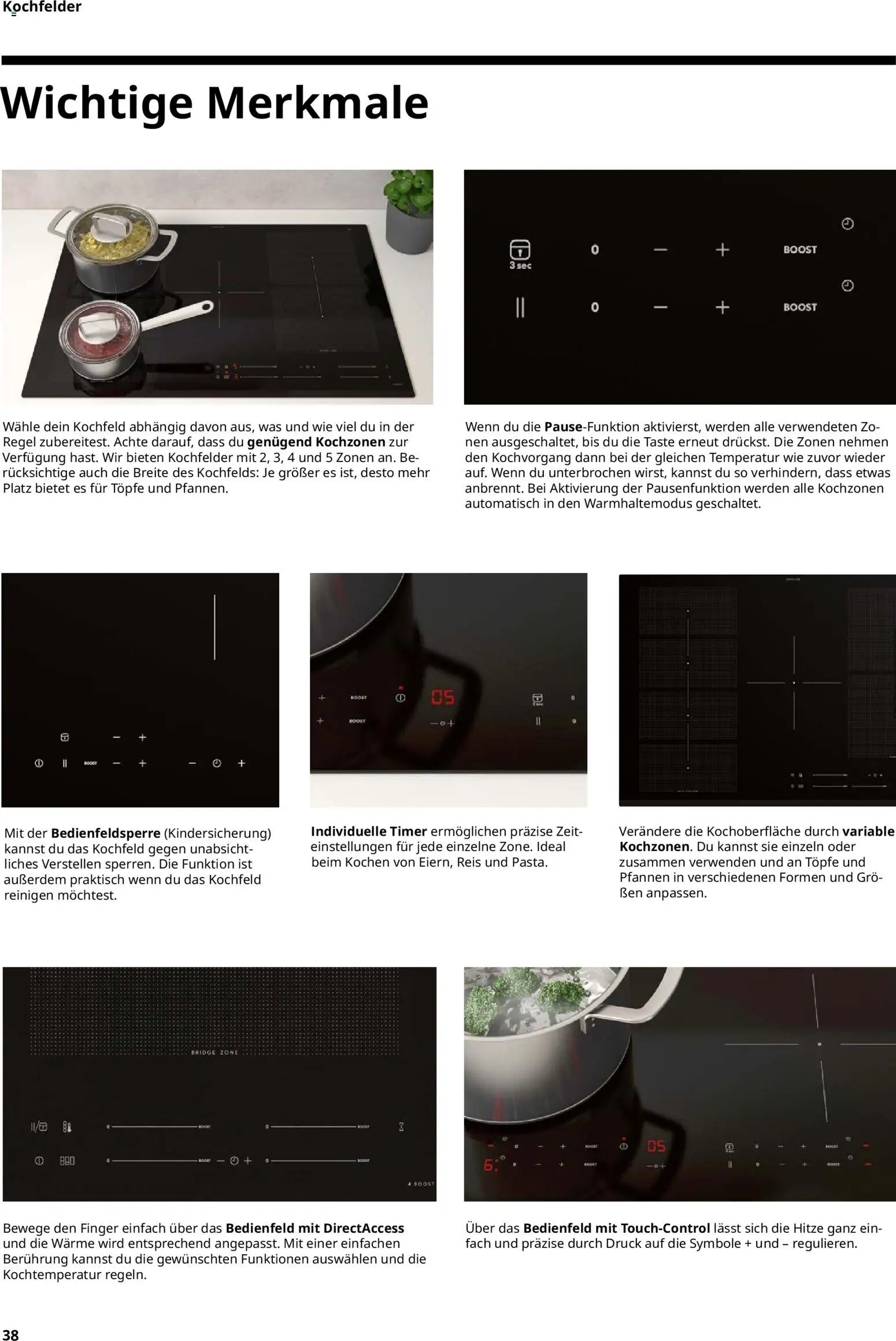 Ikea Elektrogeräte – gültig ab 02.01.2026 | Seite: 38 | Produkte: Kochfeld, Reis