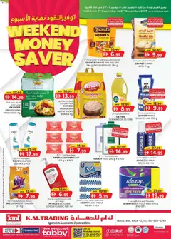 Preview of KM Trading - Weekend money saver Sharjah Edition valid from 11.12.2025