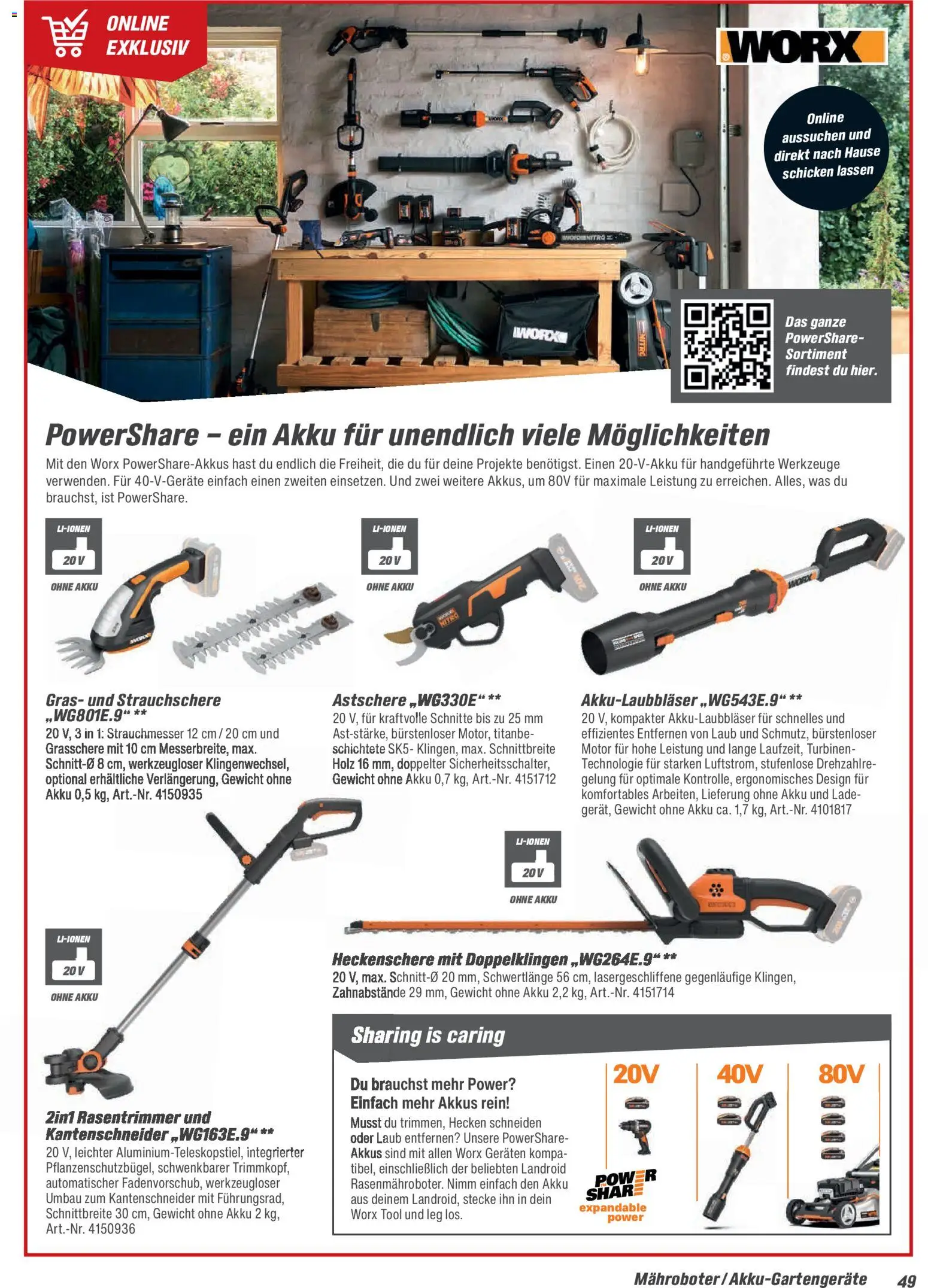 Toom Baumarkt Gartenpflege & Teich 2026 – gültig ab 20.02.2026 | Seite: 49 | Produkte: Gewicht