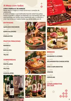 Pré-visualização Continente - Ceia de Natal válido de 18.11.2025 | Página: 3 | Produtos: Bacalhau, Pratos, Chocolates, Mesa