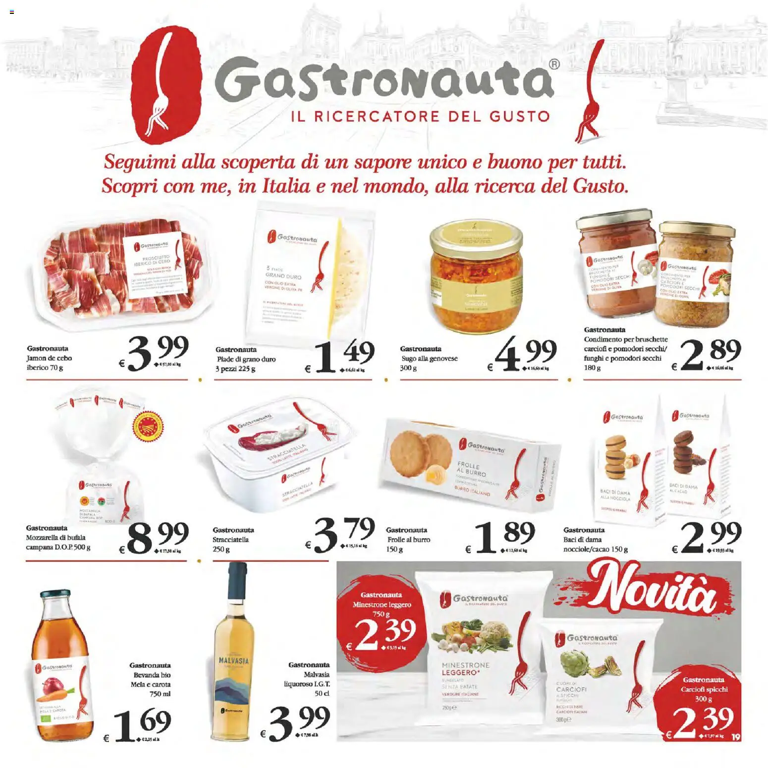 Volantino Decò del 23.01.2026 | Pagina: 19 | Prodotti: Minestrone, Patate, Pomodori, Sugo