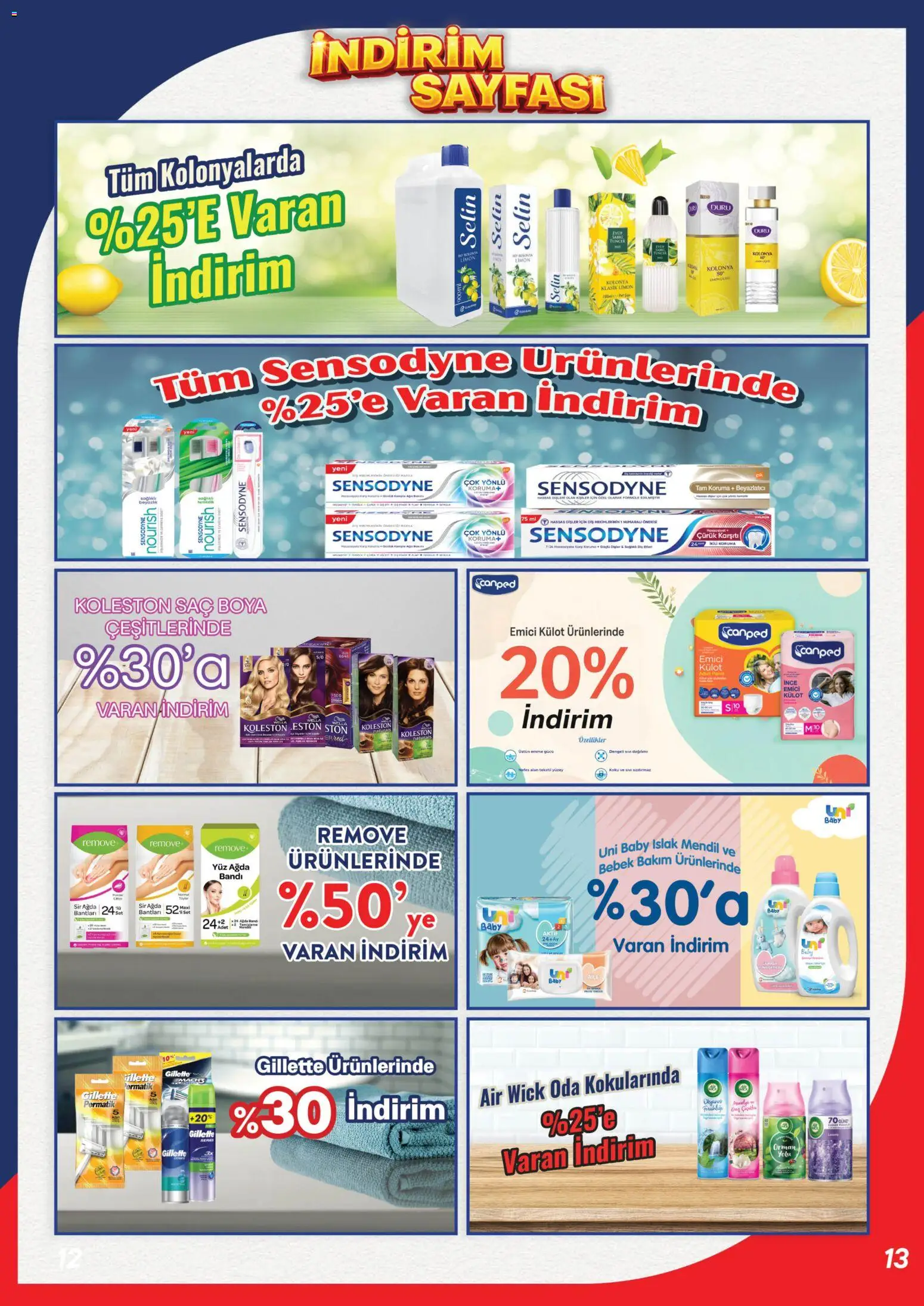 Kim Market Katalog - Marmara Insert - 14.03.2026 tarihinden itibaren geçerlidir | Sayfa: 13 | Ürünler: Mendil, Koku, Külot, Limon