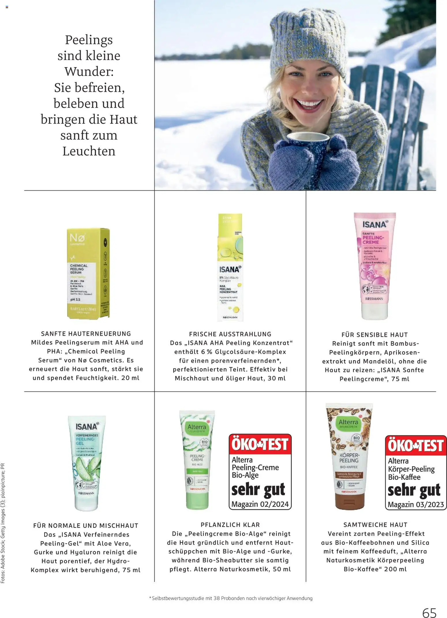 Rossmann Centaur – gültig ab 01.01.2026 | Seite: 65 | Produkte: Creme, Peeling, Serum