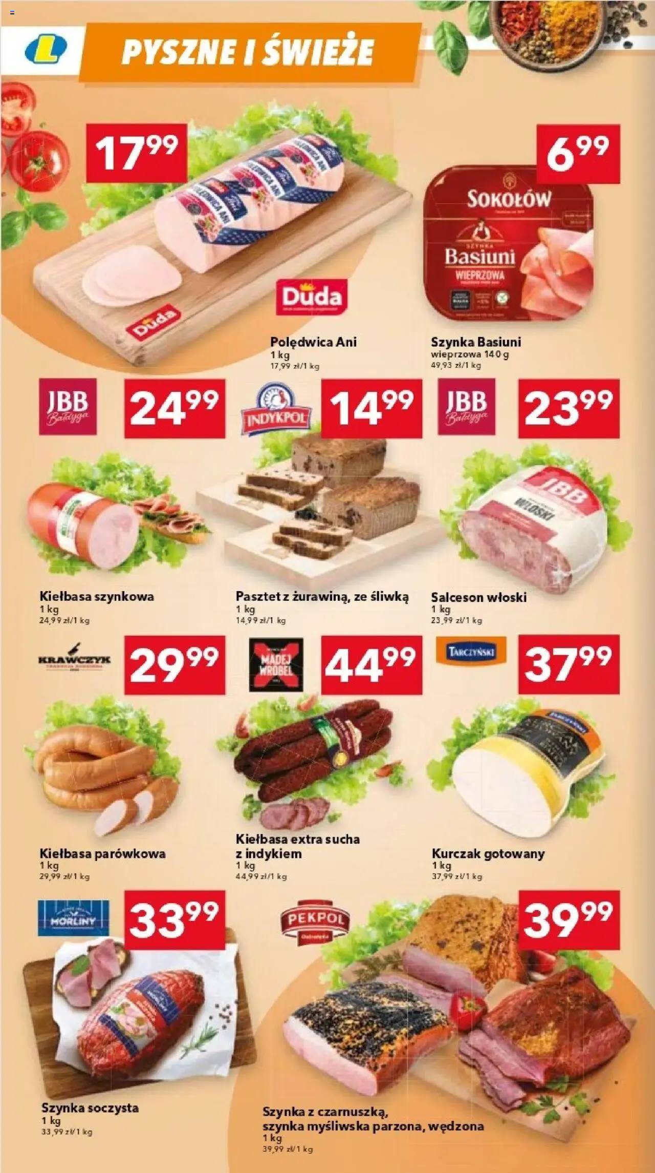 Lewiatan gazetka - Warszawa od 11.09.2025 | Strona: 2 | Produkty: Kiełbasa, Kurczak, Myśliwska, Szynka