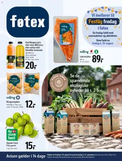 Eksempel på tilbudsavis Føtex - Tilbudsavis fra butik Føtex gyldig fra 29.08.2025