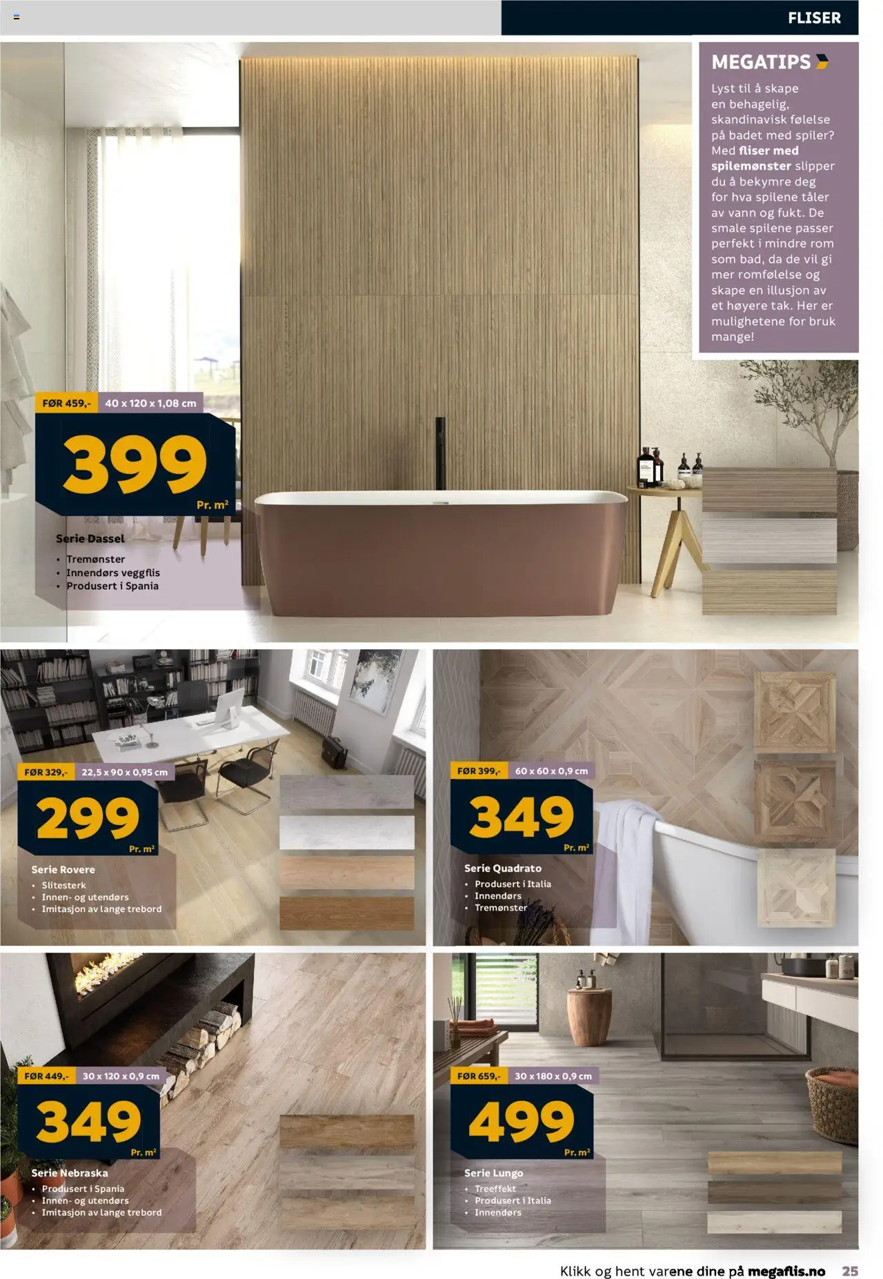  | Side: 25 | Produkter: Persienn, Вермішель