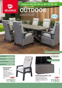 Selgros Garten & Freizeit ab 02.04.2026 gültig