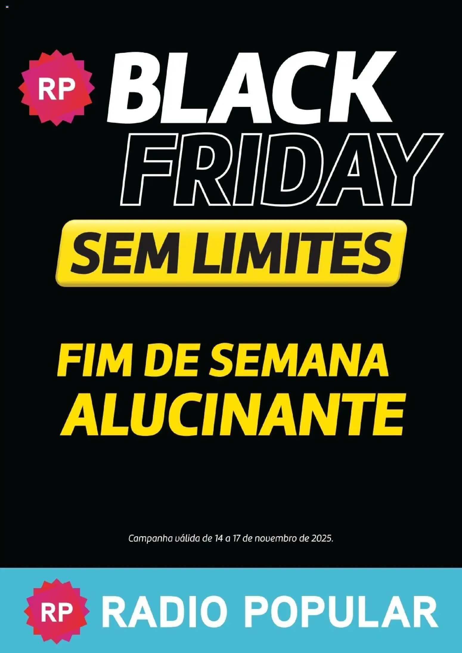 Radio Popular - Black Friday │ válido de 14.11.2025 | Página: 1 | Produtos: Rádio