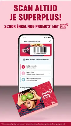 SuperPlus-kaart, Mijn SuperPlus-kaart - Voorbeeld van een folder van Delhaize, geldig van 12.03.2026 | Pagina: 23