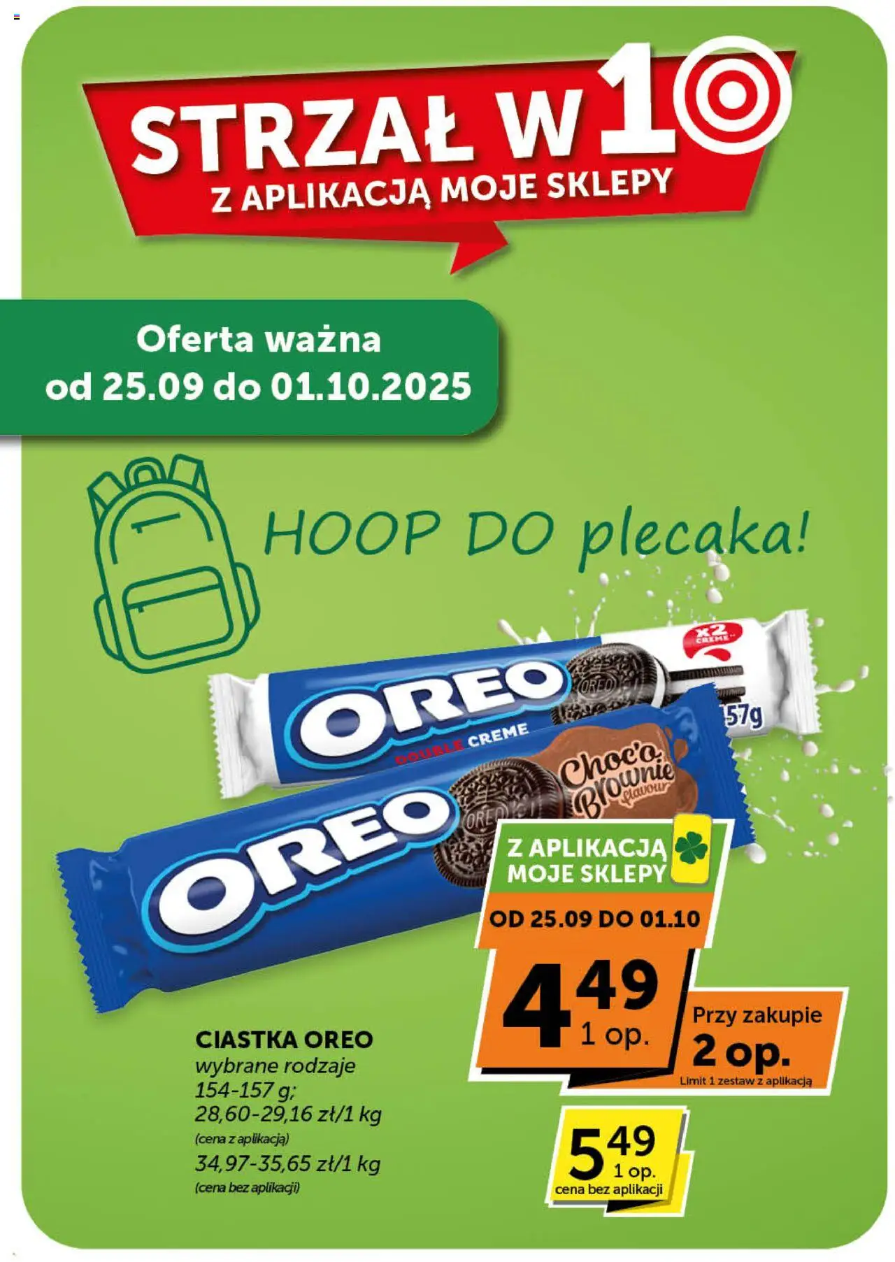 Groszek Gazetka - Market od 18.09.2025 | Strona: 29 | Produkty: Ciastka Oreo, Ciastka