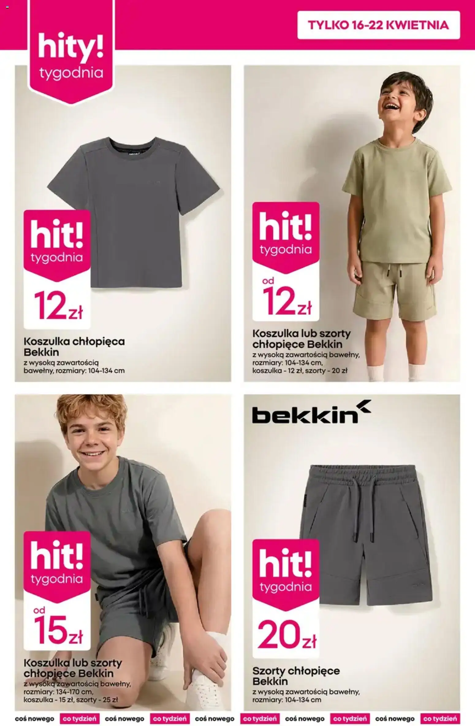 Pepco gazetka od 16.04.2026 | Strona: 2 | Produkty: Szorty