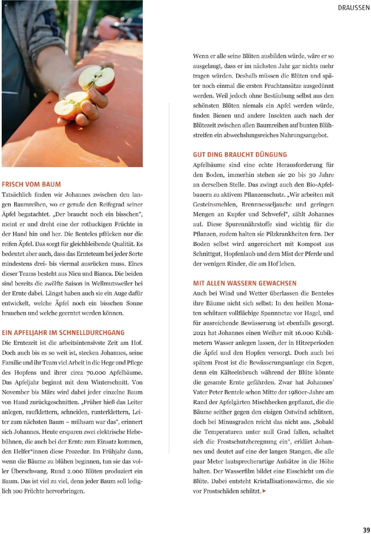 Sutterlüty B’sundrig Magazine gültig ab 17.11.2025 | Seite: 104 | Produkte: Wasser, Äpfel