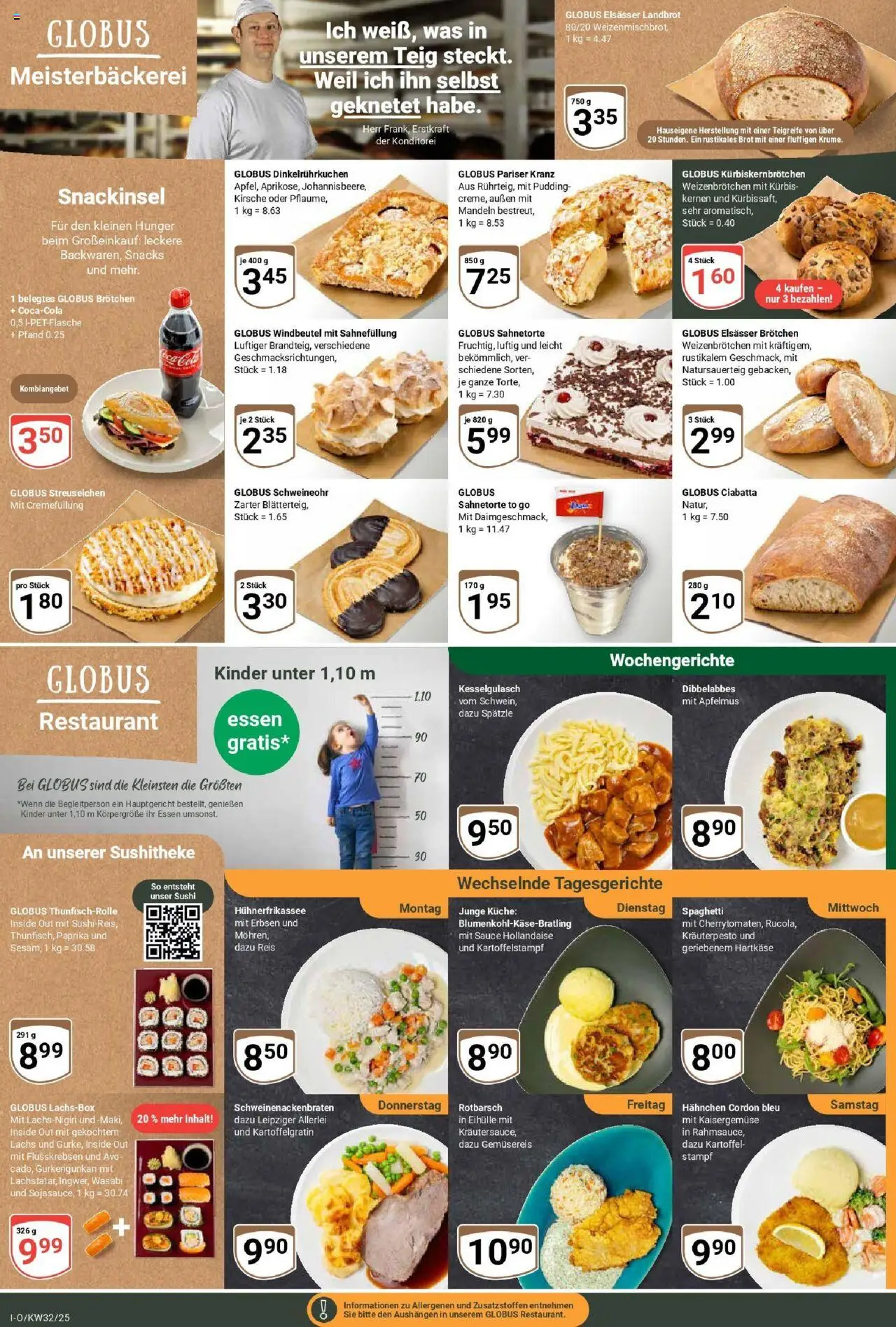 Globus prospekt Idar-Oberstein	 - gültig ab dem 03.08.2025 | Seite: 7 | Produkte: Paprika, Brot, Reis, Erbsen