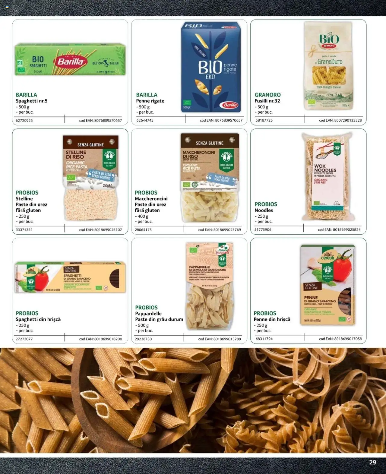 Noul catalog Selgros – valabil de la 09.02.2024 | Pagină: 29 | Produse: Orez, Noodles, Paste