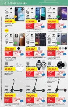 Pré-visualização Auchan - Preços Redondos - Pet válido de 27.01.2026 | Página: 35 | Produtos: Smartphone, Smartwatch, Trotinete