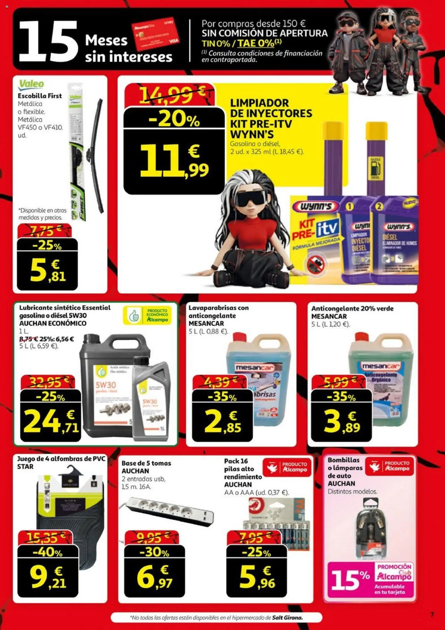 Alcampo - Black Friday  │ válido desde el 06.11.2025 | Página: 7 | Productos: Noodles αυγού, Απορρυπαντικό ρούχων σε σκόνη