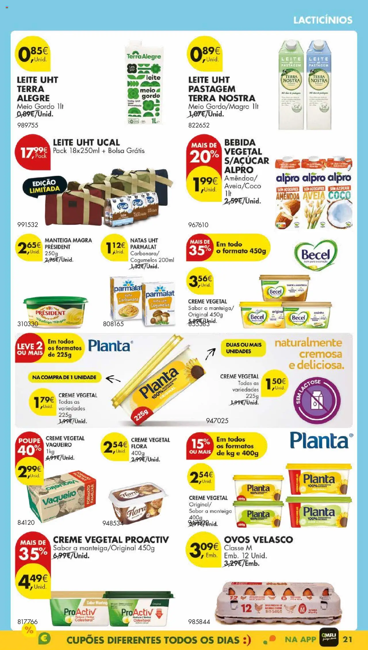 Pingo Doce folheto │ válido de 05.08.2025 | Página: 23 | Produtos: Bolsa, Ovos, Cogumelos, Natas