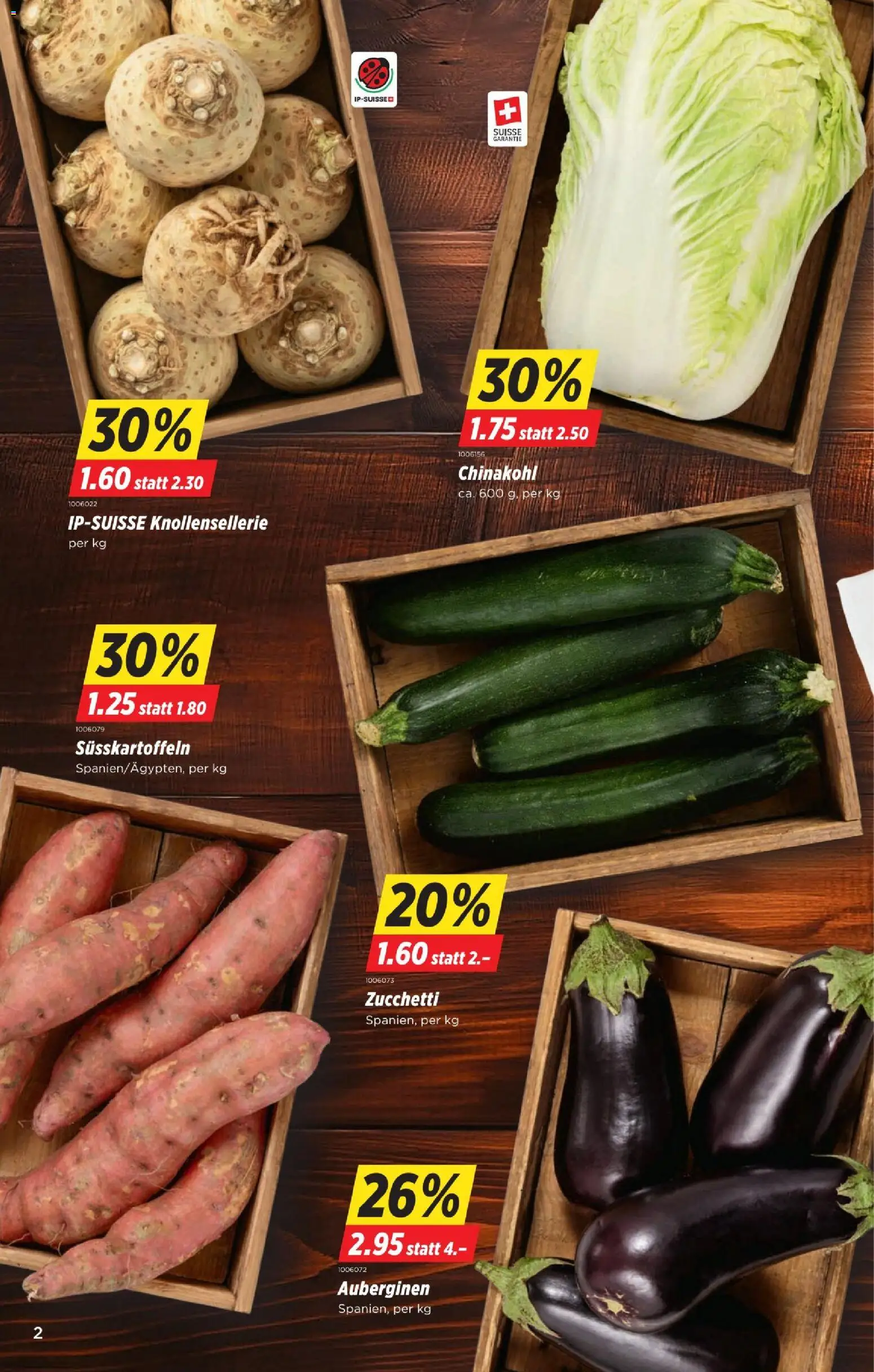 Denner Aktionen – gültig ab 13.01.2026 | Seite: 2 | Produkte: Chinakohl