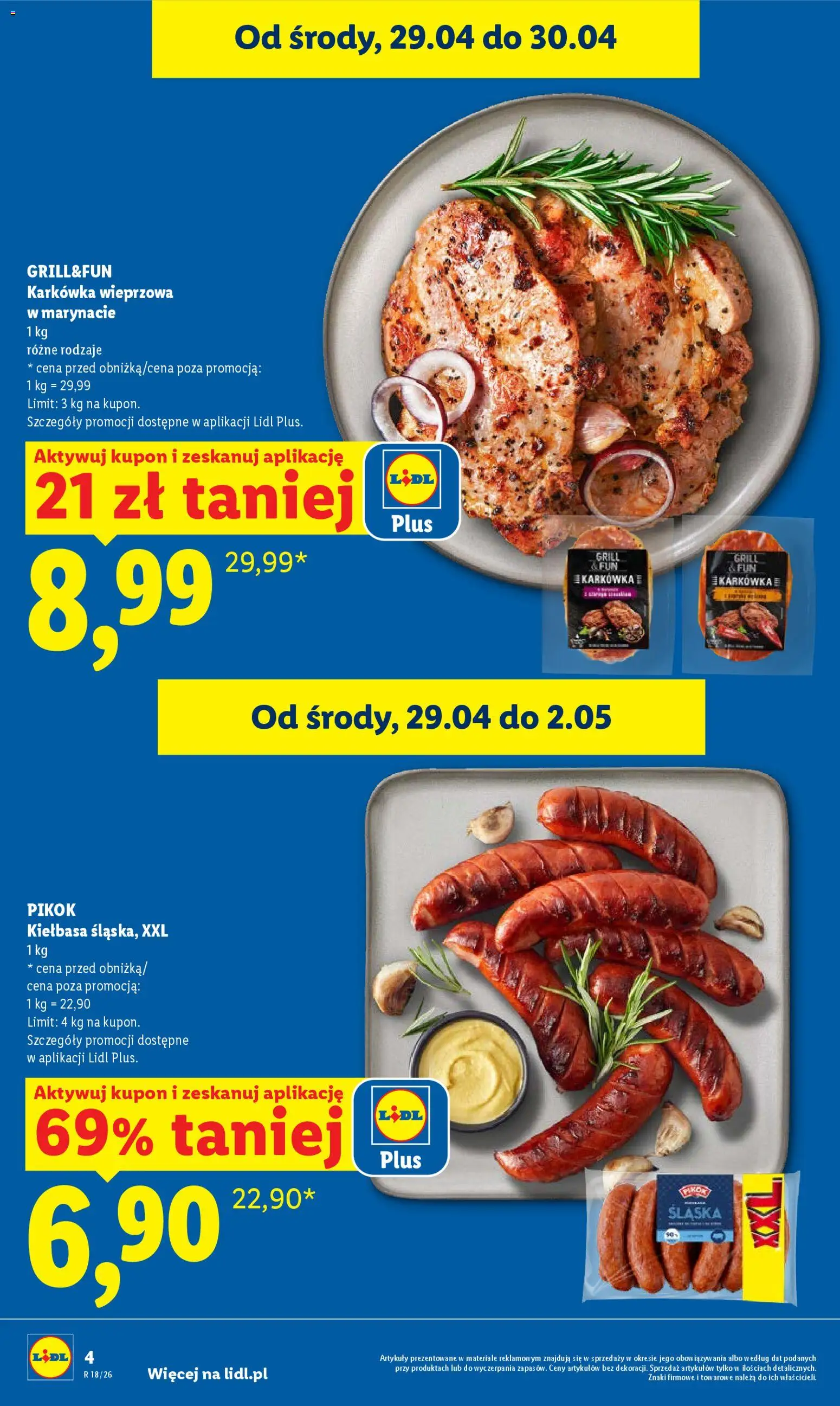 Lidl Polsko leták od 29.04.2026 | Strana: 4 | Produkty: Pikok