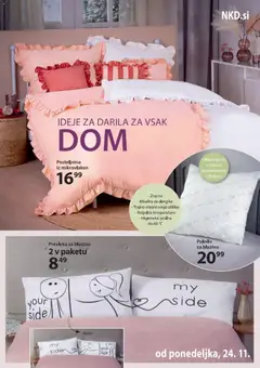 NKD katalog akcije – veljaven od 24.11.2025 | Stran: 9 | Izdelki: Prevleka, Posteljnina