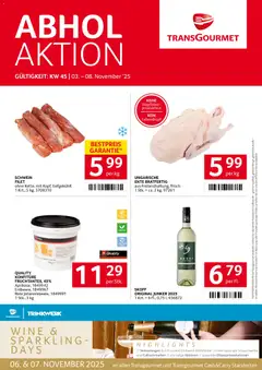 Transgourmet Flugblatt ab 03.11.2025 gültig
