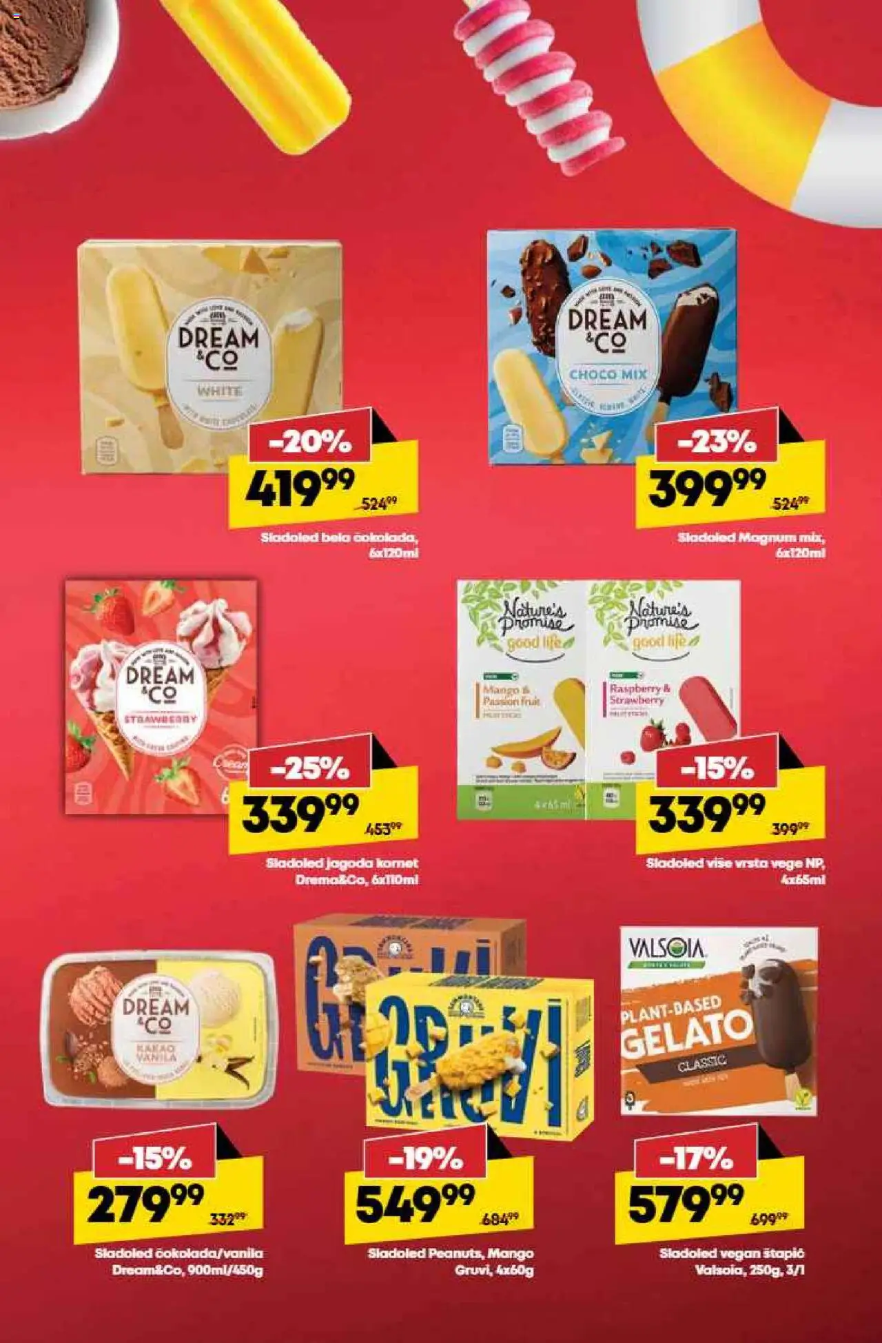 Mega Maxi katalog - važi od 31.07.2025 | Strana: 11 | Proizvode: Sladoled, Mango, Jagoda