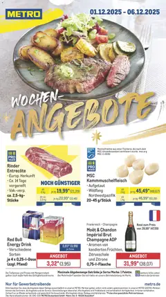 Metro Prospekt 	 ab 01.12.2025 gültig