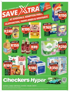 Preview of Checkers specials valid from 28.07.2025