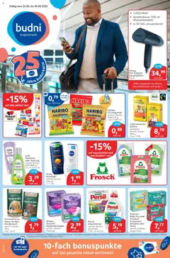 Budni Prospekt 	 gültig ab dem 25.08.2025