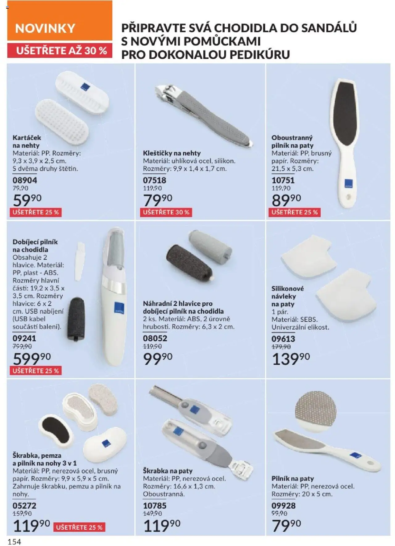 Avon katalog 8/2025 od 01.08.2025 | Strana: 154 | Produkty: Škrabka, Kabel, USB, Nehty