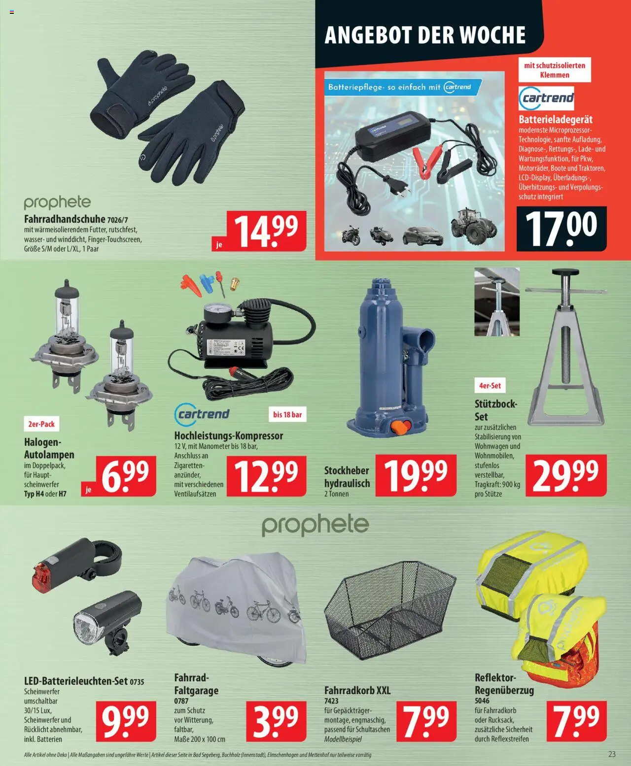Famila Prospekt 	 – gültig ab 22.09.2025 | Seite: 23 | Produkte: Manometer, Batterien, Bad, Wasser