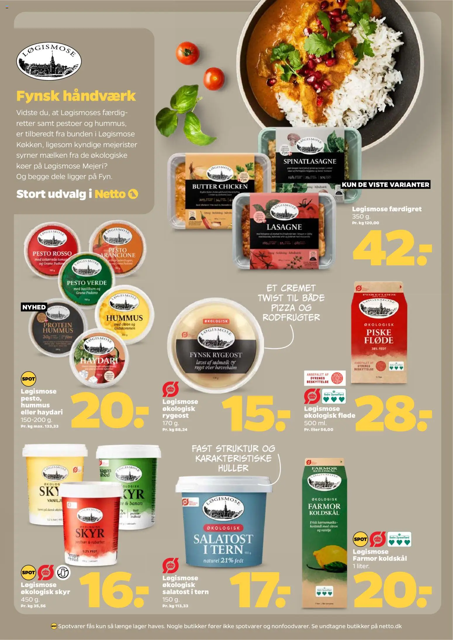 Netto tilbudsavis – gyldig fra 25.04.2026 | Side: 10 | Produkter: Rabarber, Jordbær, Fløde, Vanilje