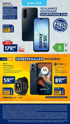 Aldi Süd Prospekt 	 – gültig ab 22.09.2025 | Seite: 37 | Produkte: Samsung, Smartphone, Uhr