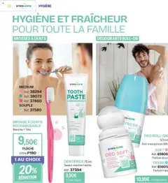 Stanhome - Prévisualisation de DENTIFRICE 75 ml, Saveur menthe fraîche valide à partir de 29.09.2025 | Page: 50