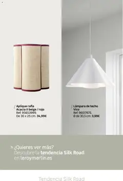 Vista previa Leroy Merlin catálogo válido desde el 11.09.2025 | Página: 65 | Productos: Lámpara de techo, Lámpara